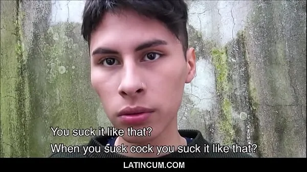 Jovencito Latino Rompido Tiene Sexo Con Un Extraño En La Calle Por Dinero POV