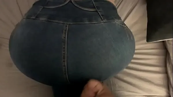 Big I cum in my wife's pants with a tremendous ass new Movies