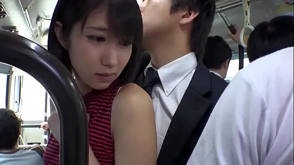 Big Sexy japanese chick in miniskirt gets fucked in a public bus new Movies