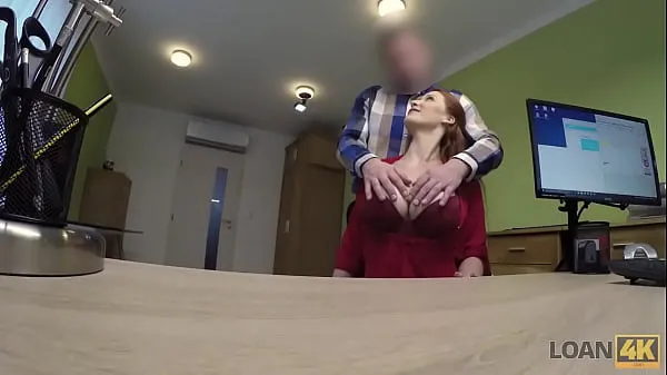 Veliki LOAN4K. Redhead has spontaneous sex in the office with loan agentnovi filmi