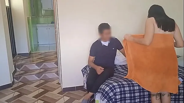 my gay best friend helps me choose what underwear to wear, and ends up fucking my pussy until full of cum, we do it before my husband arrives Filem baharu besar
