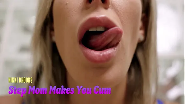 Big Step Mom Makes You Cum with Just her Mouth - Nikki Brooks - ASMR new Movies