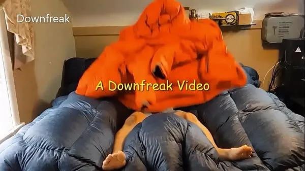 Big Downfreak Fucks His MEC Co/op Parka On Down Comforter new Movies