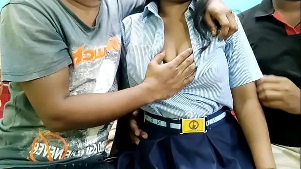 Big Two boys fuck college girl|Hindi Clear Voice new Movies
