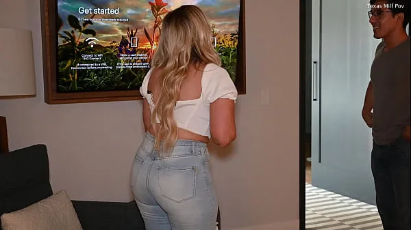 Watch This)) Moms Friend Uses Her Big White Girl Ass To Make You CUM!! | Jenna Mane Fucks Young Guy