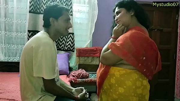 Big Indian Hot Bhabhi XXX sex with Innocent Boy! With Clear Audio new Movies