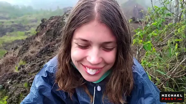 Big The Riskiest Public Blowjob In The World On Top Of An Active Bali Volcano - POV new Movies