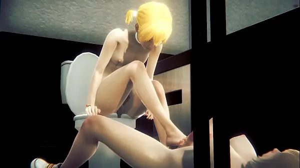 Big Yaoi Femboy - Futanari Fucking in public toilet Part 1 - Sissy crossdress Japanese Asian Manga Anime Film Game Porn Gay new Movies