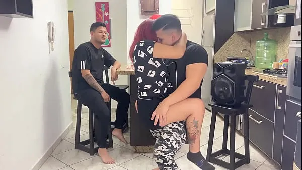 I don't like that my girlfriend brings her best friend to our party because when she dances regueton he rubs his dick in her ass and she likes NTR Netorare Filem baharu besar