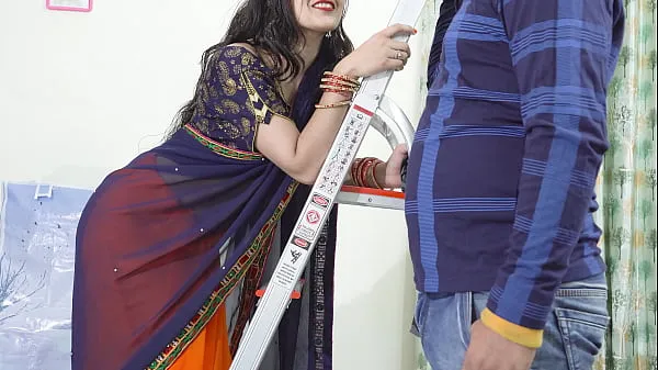 Die süße Saree Bhabhi wird mit ihrem Devar für rauen und harten Analsex ungezogen