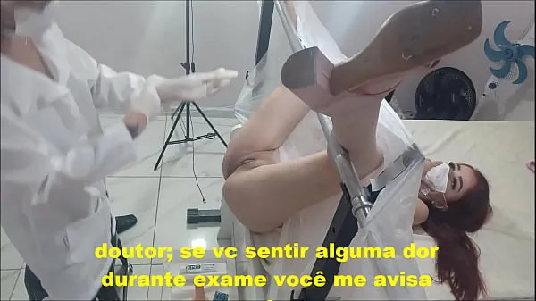 Film besar Medico no exame da paciente fudeu com buceta dela baru